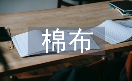 改性棉布染整探究
